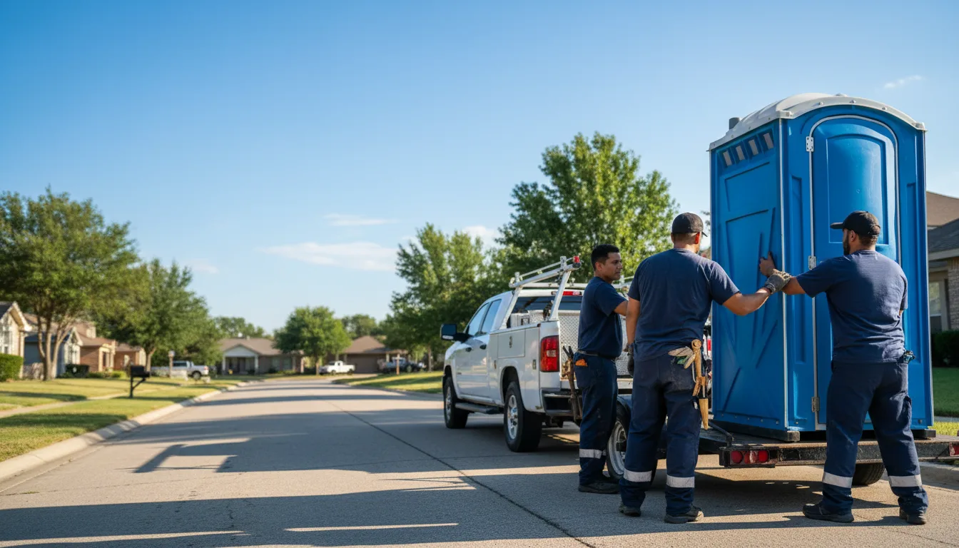 Portable Toilet Rental in Lead Hill, AR near me